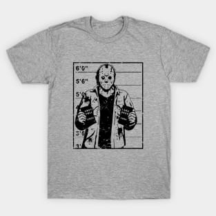 Jason Voorhees Mugshot T-Shirt